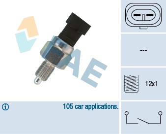 Brytare, backljus Fae 40940 FAE