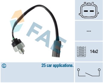 Brytare, backljus Fae 40988 FAE