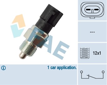 Brytare, backljus Fae 41225 FAE Brytare, backljus Fae 41225 FAE
