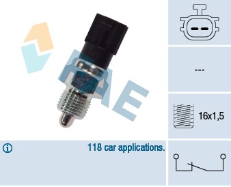 Brytare, backljus Fae 41255 FAE