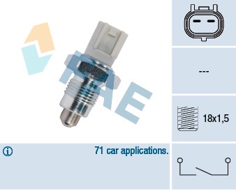 Brytare, backljus Fae 41302 FAE