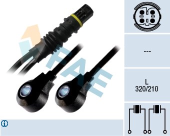 Knackningssensor Fae 60214 FAE Knackningssensor Fae 60214 FAE