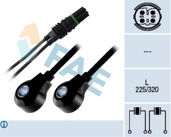 Knackningssensor Fae 60222 FAE