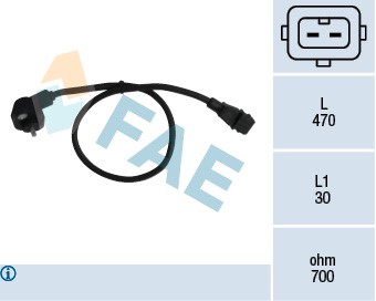 Varvtalssensor, motorhantering Fae 79016 FAE