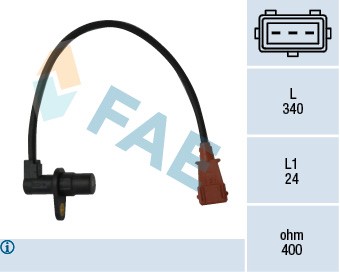 Pulssensor, svänghjul Fae 79033 FAE
