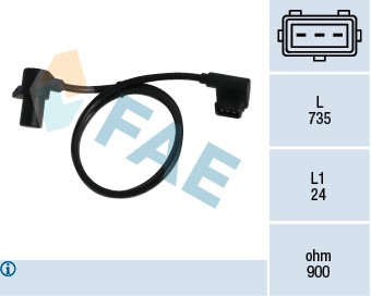 Varvtalssensor, motorhantering Fae 79039 FAE