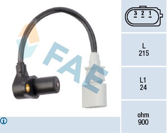 Varvtalssensor, motorhantering Fae 79048 FAE