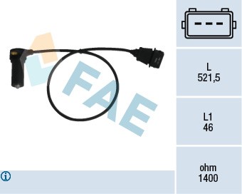 Impulsgivare, vevaxel Fae 79066 FAE