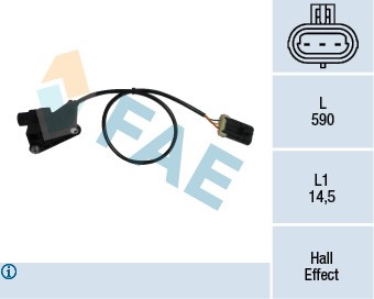 Sensor, kamaxelgivare Fae 79137 FAE