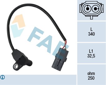 Varvtalssensor, motorhantering Fae 79185 FAE