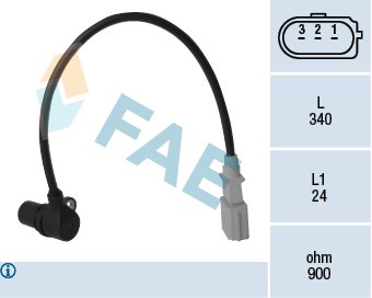 Impulsgivare, vevaxel Fae 79198 FAE