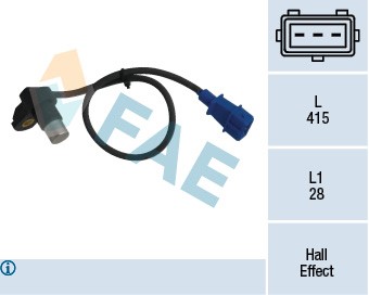 Sensor, kamaxelgivare Fae 79227 FAE