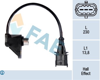Sensor, kamaxelgivare Fae 79229 FAE