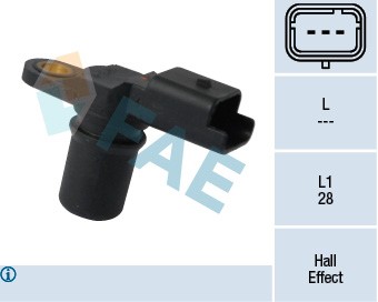 Sensor, kamaxelgivare Fae 79298 FAE