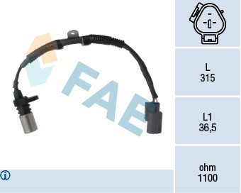 Impulsgivare, vevaxel Fae 79299 FAE