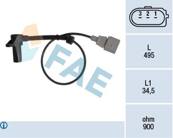 Impulsgivare, vevaxel Fae 79311 FAE