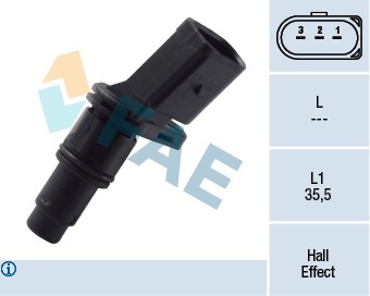 Sensor, kamaxelgivare Fae 79342 FAE