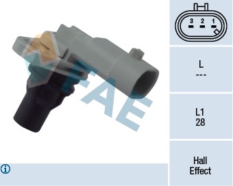 Sensor, kamaxelgivare Fae 79347 FAE