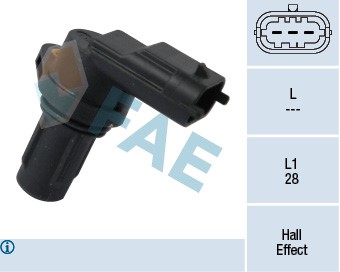 Sensor, kamaxelgivare Fae 79349 FAE