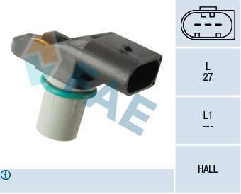 Sensor, kamaxelgivare Fae 79361 FAE