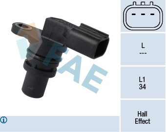 Sensor, kamaxelgivare Fae 79373 FAE