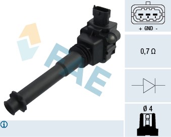 Tändspole Fae 80312 FAE Tändspole Fae 80312 FAE
