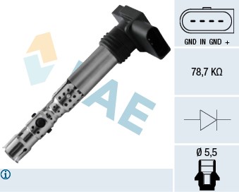 Tändspole Fae 80326 FAE