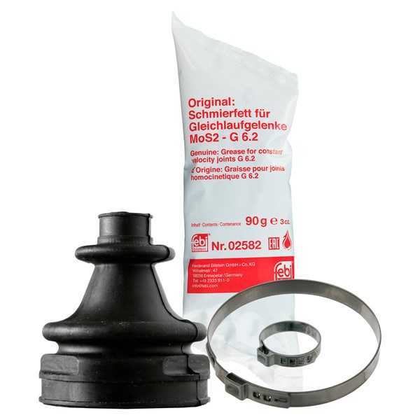 Dammskydd, drivaxel, Framaxel, på växellådssidan Febi bilstein 01 FEBI BILSTEIN