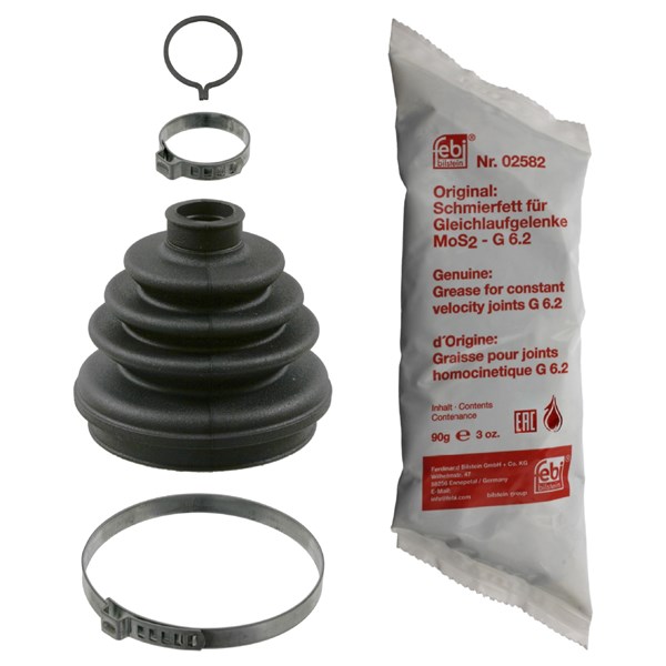 Dammskydd, drivaxel, Framaxel, På hjulsidan Febi bilstein 02581 FEBI BILSTEIN