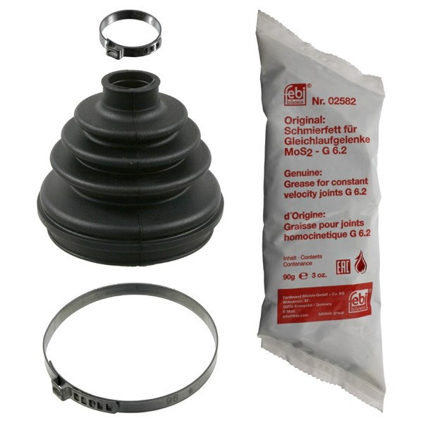 Dammskydd, drivaxel, Framaxel, På hjulsidan Febi bilstein 02716 FEBI BILSTEIN