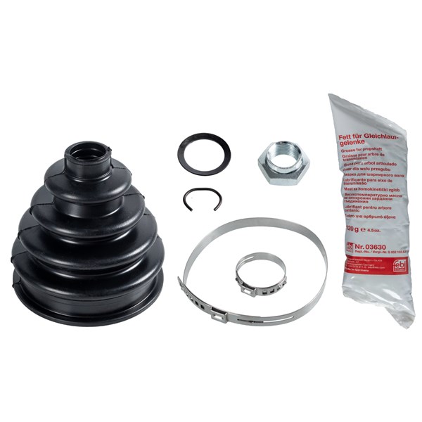 Dammskydd, drivaxel, Framaxel, På hjulsidan Febi bilstein 03629 FEBI BILSTEIN