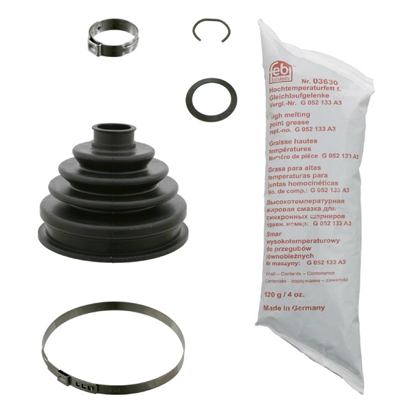 Dammskydd, drivaxel, Framaxel, På hjulsidan Febi bilstein 07991 FEBI BILSTEIN