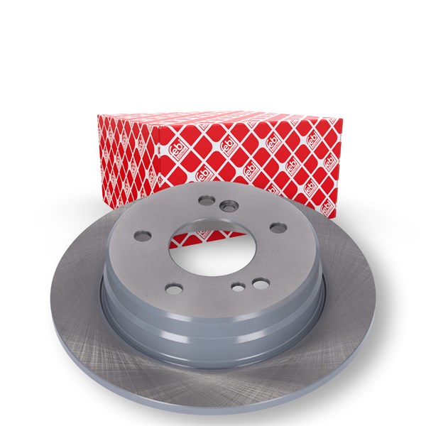 Bromsskiva Solid, Bakaxel Febi bilstein 08138 FEBI BILSTEIN