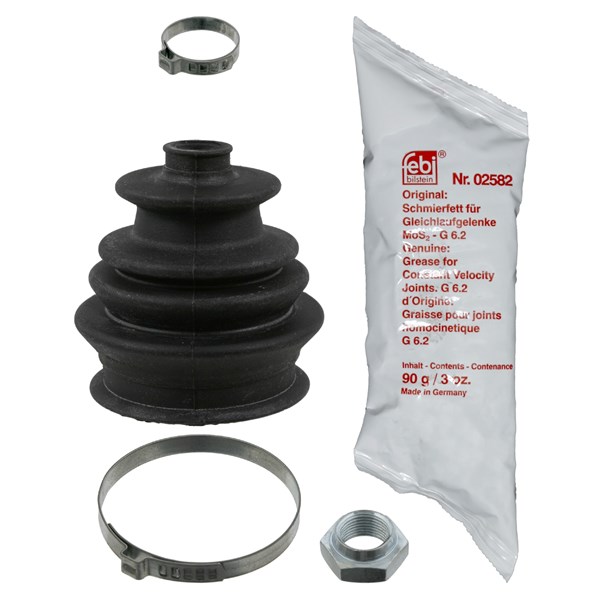 Dammskydd, drivaxel, Framaxel, På hjulsidan Febi bilstein 08302 FEBI BILSTEIN