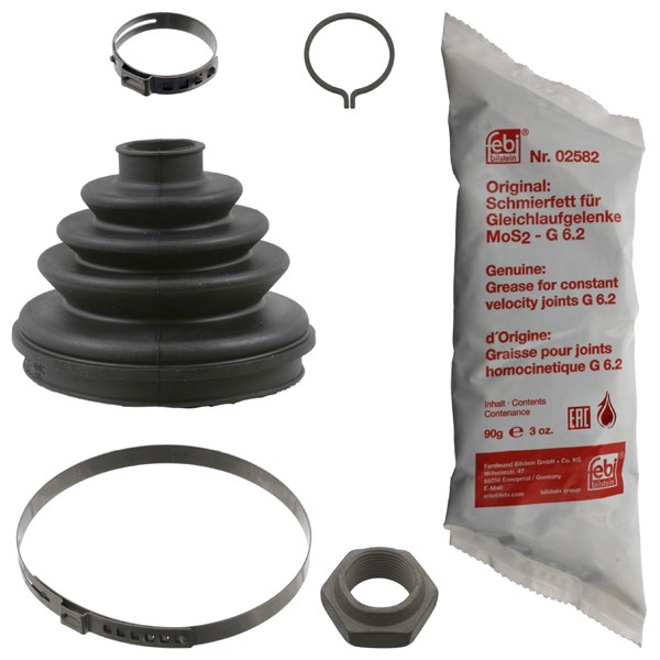 Dammskydd, drivaxel, Framaxel, På hjulsidan Febi bilstein 08474 FEBI BILSTEIN