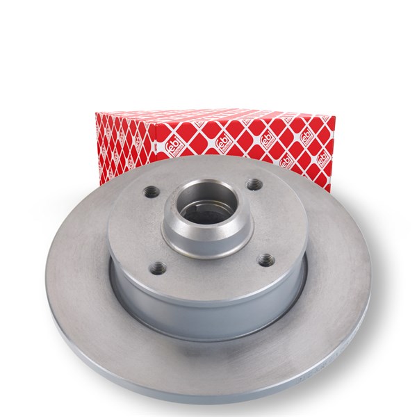 Bromsskiva Solid, Bakaxel Febi bilstein 09074 FEBI BILSTEIN