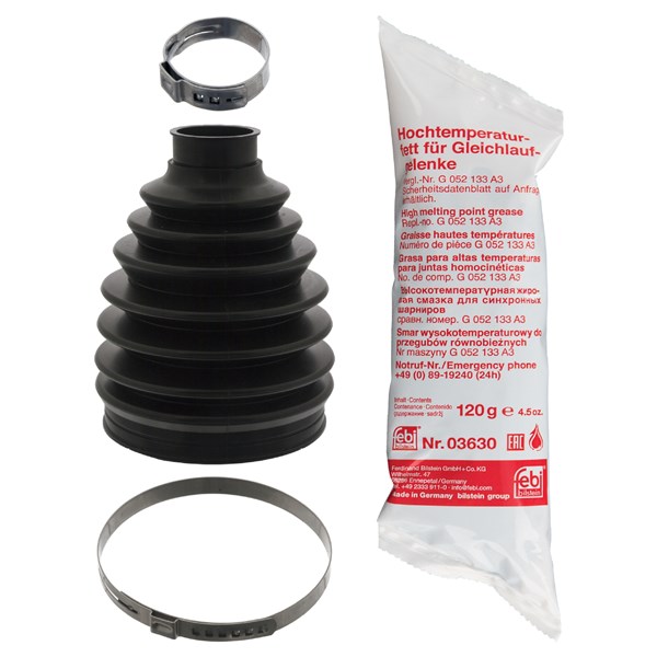 Dammskydd, drivaxel, Framaxel, På hjulsidan Febi bilstein 100305 FEBI BILSTEIN
