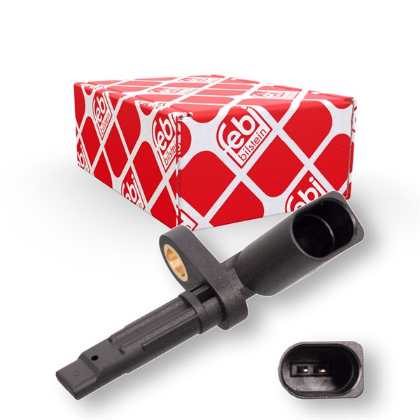 ABS-givare, Sensor, hjulvarvtal, Bakaxel vänster, framaxel höger, FEBI BILSTEIN