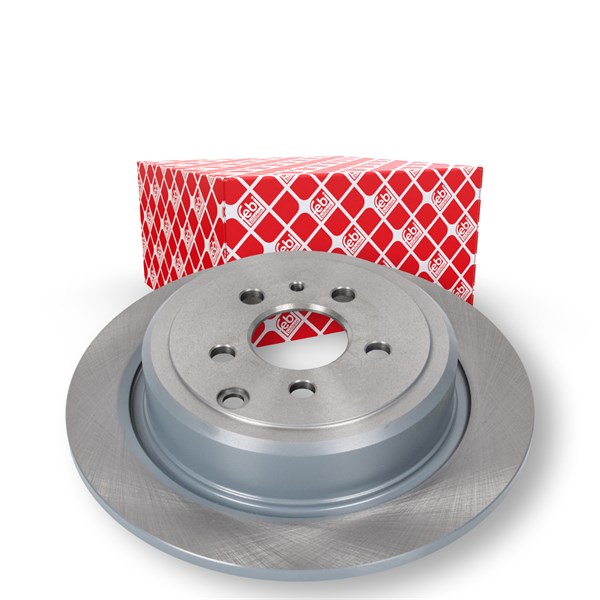 Bromsskiva Solid, Bakaxel Febi bilstein 12038 FEBI BILSTEIN