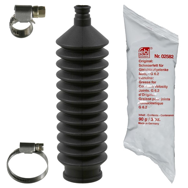 Dammskydd, styrsystem, Fram, höger eller vänster Febi bilstein 12 FEBI BILSTEIN