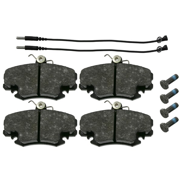 Bromsbeläggsats, Framaxel Febi bilstein 16191 FEBI BILSTEIN Bromsbeläggsats, Framaxel Febi bilstein 16191 FEBI BILSTEIN