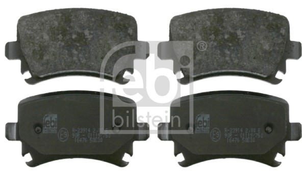 Bromsbeläggsats, Bakaxel Febi bilstein 16476 FEBI BILSTEIN