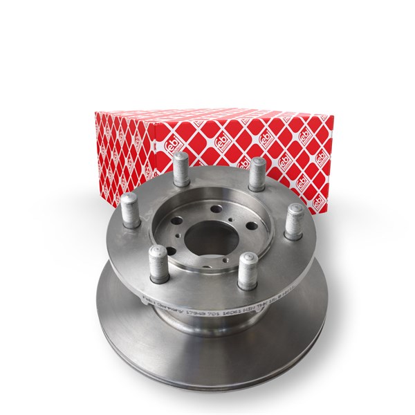 Bromsskiva Solid, Framaxel Febi bilstein 17343 FEBI BILSTEIN