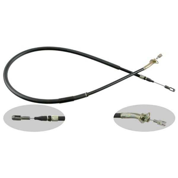 Vajer, parkeringsbroms, Höger bak, Vänster bak Febi bilstein 2126 FEBI BILSTEIN