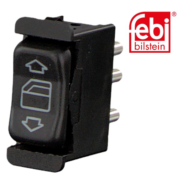 Brytare, fönsterhiss, Vänster bak Febi bilstein 21411 FEBI BILSTEIN