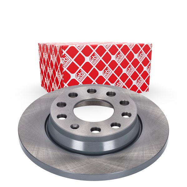 Bromsskiva Solid, Bakaxel Febi bilstein 22052 FEBI BILSTEIN