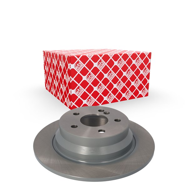 Bromsskiva Solid, Bakaxel Febi bilstein 22160 FEBI BILSTEIN