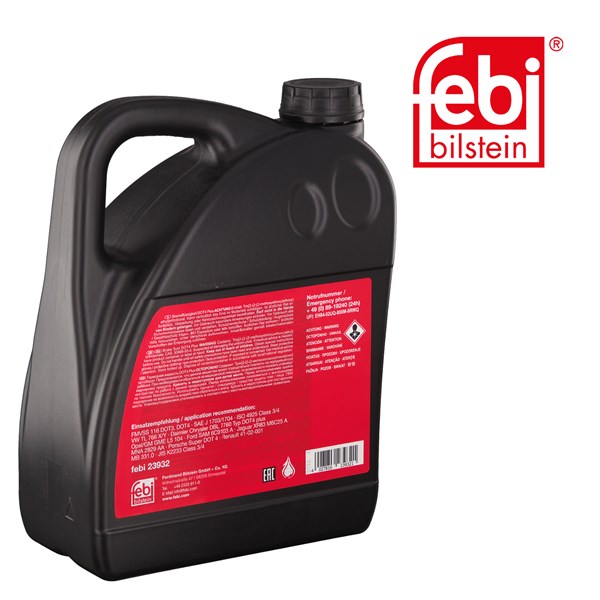 Bromsvätska FEBI DOT4 PLUS 5L FEBI BILSTEIN