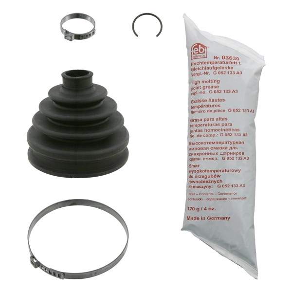 Dammskydd, drivaxel, Framaxel, På hjulsidan Febi bilstein 24137 FEBI BILSTEIN