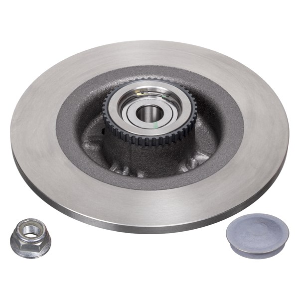 Bromsskiva Solid, Bakaxel Febi bilstein 24290 FEBI BILSTEIN